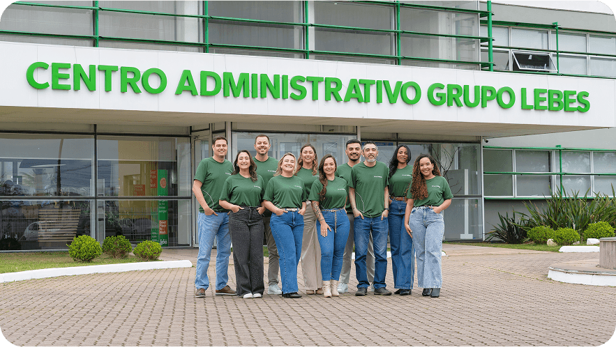 Time do centro administrativo grupo lebes